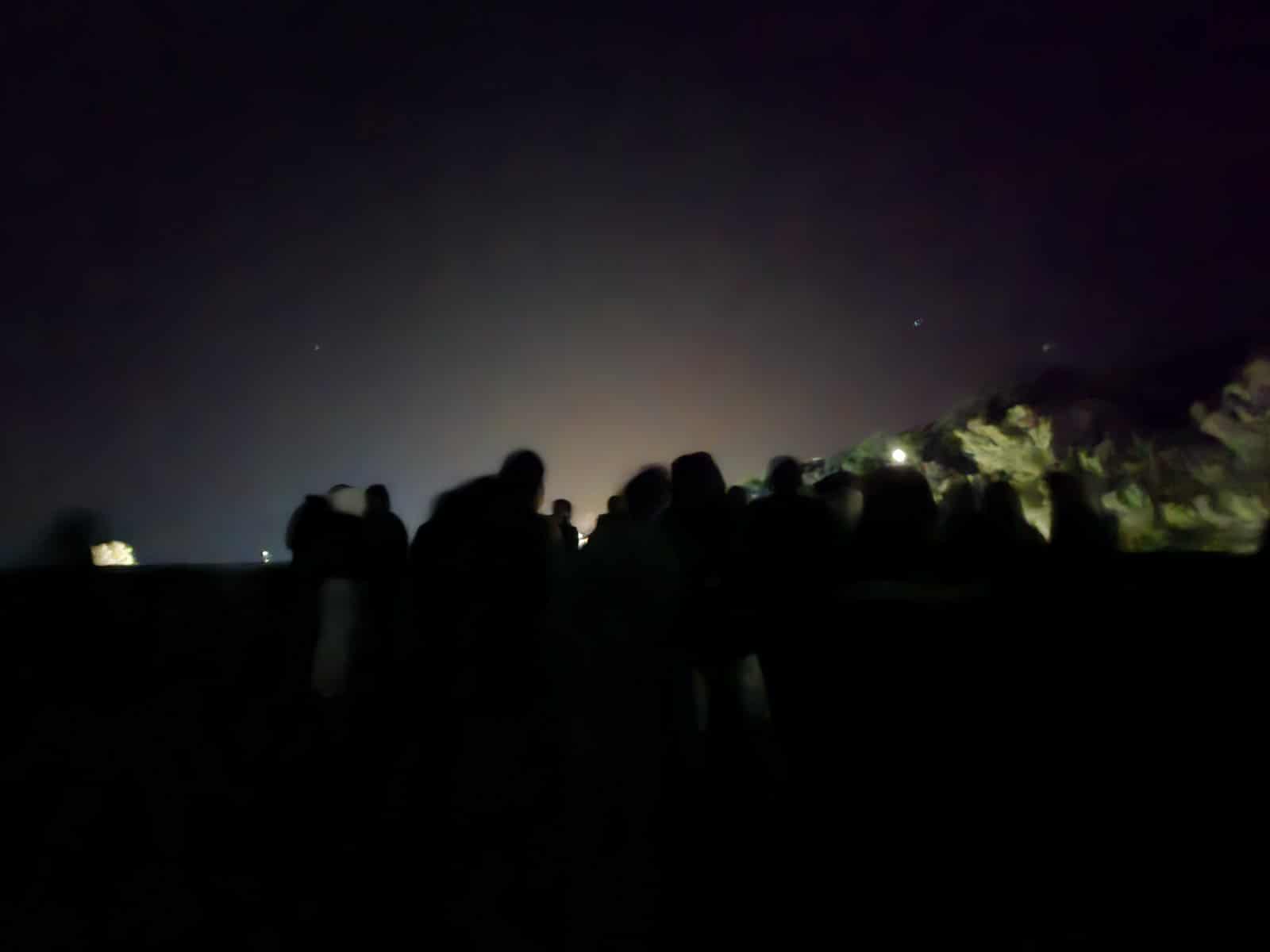 Γυμνάσιο Πλωμαρίου. Παρατήρηση νυχτερινού ουρανού με τηλεσκόπια. Δεκ. 2025